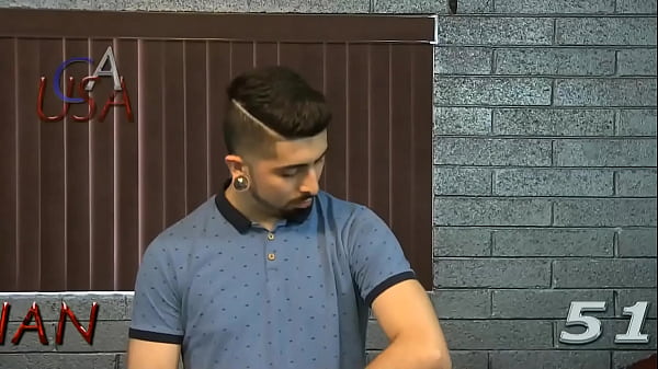 Ivan begins fucking hard and fast as Eugene moans with pleasure as his own rock-hard dick swings back and forth with each thrust. Ivan continues the power-fucking, slamming Eugene's tight ass with each stroke. 