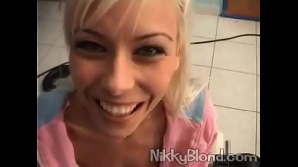 Nikky Blond fucking hardcore by her_fitness trainer in the_gym