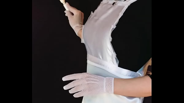 四つん這い調教されるドmメイド