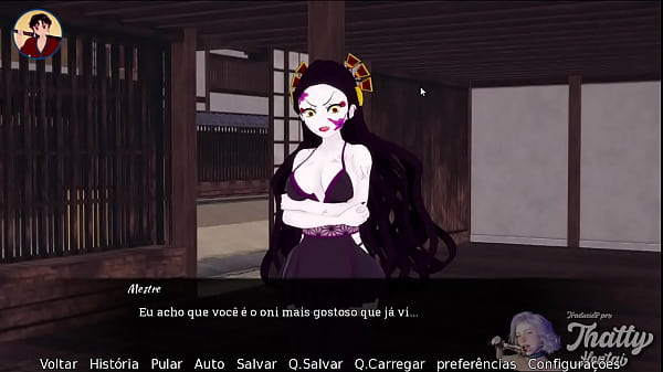 DAKI KIMETSU NO YAIBA BOOBS SCENE 