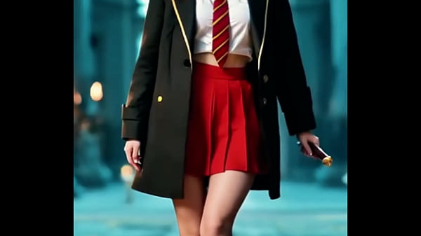 Hermione casting a seductive spell in a revealing hogwarts robe the brightest witch of her age knows how to enchant #harrypotter #hermione #ron #harry #magic #disneyedit #shorts #fyp