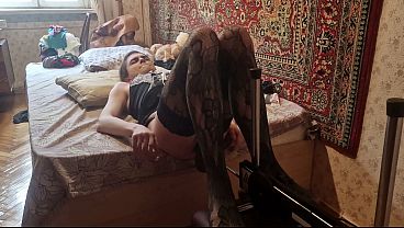 Femboy Amateur Fucking Machine thumbnail