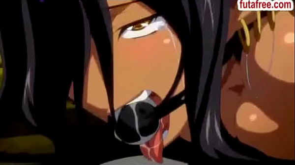 Play MP4 - Hentai babe gets poked hard by a strapped on dildo