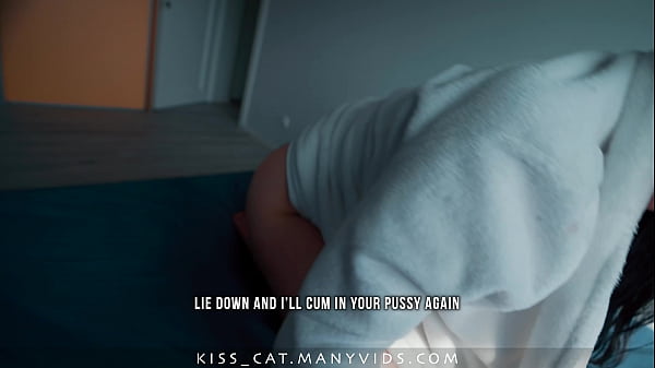 Play MP4 - oops&comma; did Jerk on Stepmother&quest; Caught step son twice cum inside young stepmom&period; Surprise hot fuck Kisscat