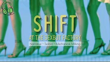 Shift at the Sexbot Factory - French accent narrative sex story 