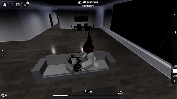 Girl gets assjob in roblox condo 