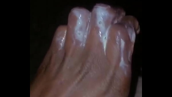 African teen Jerking off in a neighbor'_s bathroom late in night after watching porn all day