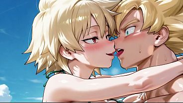 Nonton Goku - Ssj (db) X Mitsuki (mha) Ai thumbnail