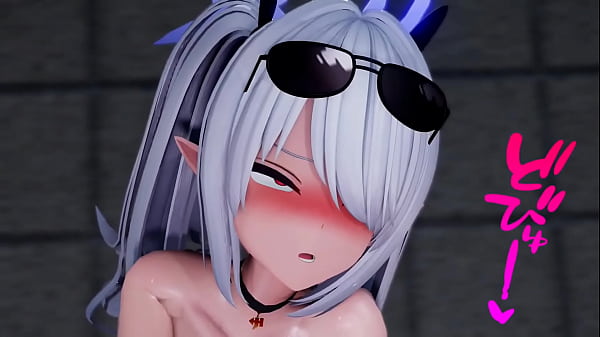 Naked In The Pool At Night WithIori