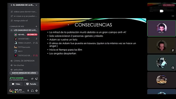 Mi cusa kevin nos explica evangelion por un ppt no verlo si no terminaste el anime 