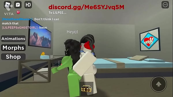 Roblox girl being filled