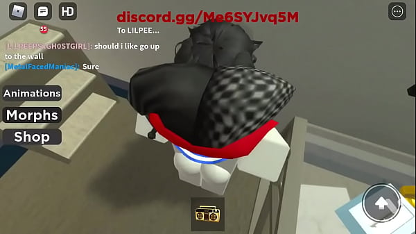 Roblox girl being filled