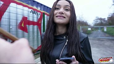 German scout big natural saggy tits latina teen 18 agatha santos at first time porn casting