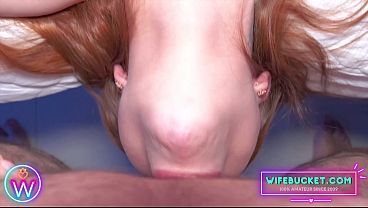 My Gorgeous Bigtit Redhead Wife Went On Her Knees To Eat My Dick And I Exploded All Over Her thumbnail
