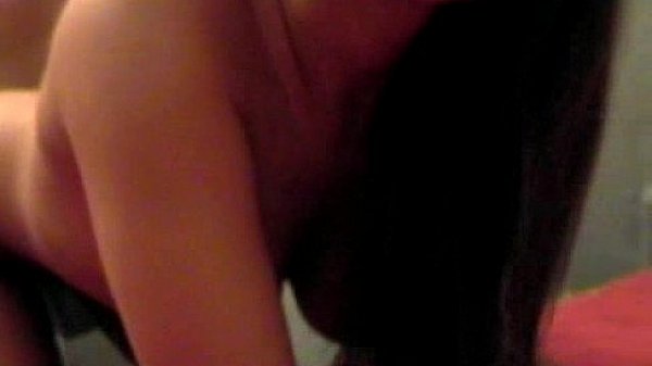 Amateur girlfriend anal threesome with facial 