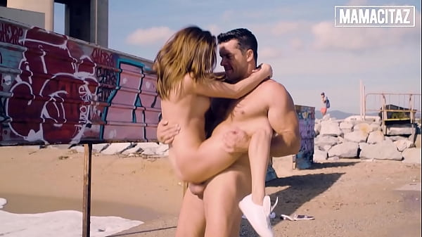 Mamacitaz hot outdoor sex at the beach beach sex compilation