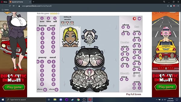 Hole in the wall hentai game 