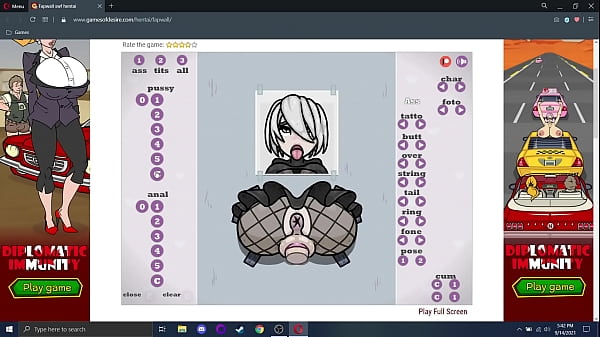 Hole in the wall hentai game 