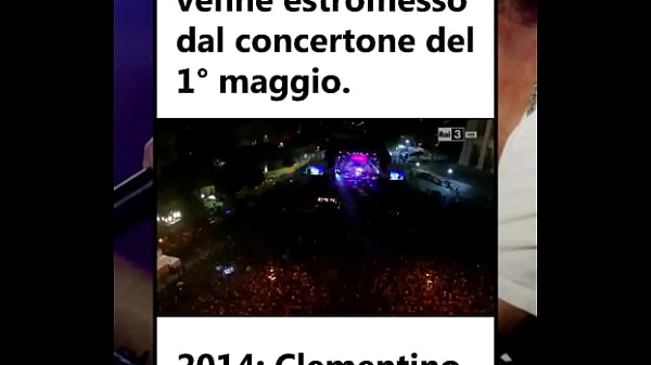 Quando clementini omaggi&ograve; fibra al concertone del 1&deg; maggio