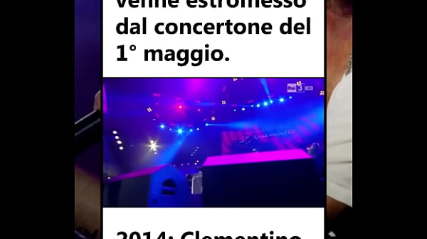 Quando clementini omaggi&ograve; fibra al concertone del 1&deg; maggio