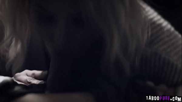 Stepmom Kit Mercer giving her_stepson some relief using hermilfy mouth