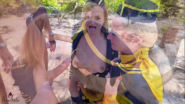 Lebende bordtoiletten stewardess mmfff gruppenpissen mit dirty tina und rosella extrem 