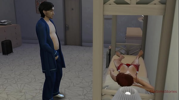 Play MP4 - Demo version&colon; Stepfather fucks stepdaughter in a hotel on a double bed next to his wife