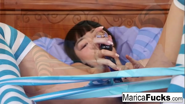 Japanese_Superstar super_fucks herself with a glass toy