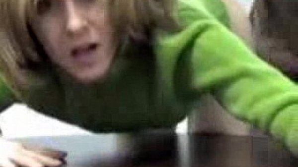 Sexy Babe Gets Fucked Doggystyle On Her Desk thumbnail