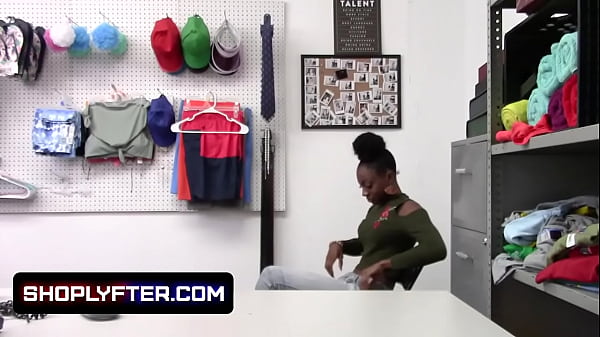 Ebony Princess Amari Anne Caught Stealing And Pounded To_Submission In TheBackroom