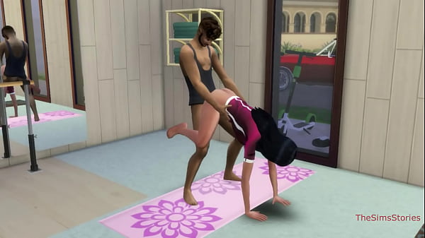 The Sims 4, Bitch Banged At Fitness Club By Stranger Indian Man thumbnail
