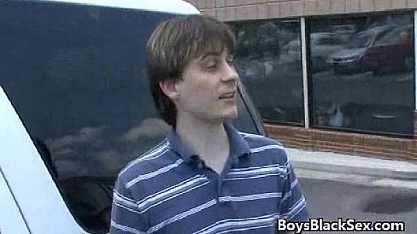 Blacks On Boys -Interracial Gay Hardcore Baeback Fuck Video 21 