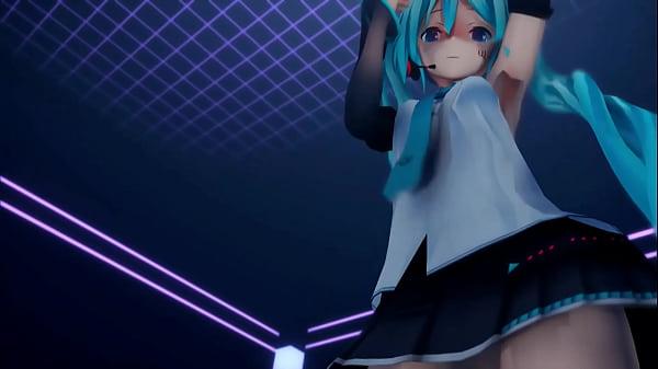 Hatsune Miku MMD_Strip Dance