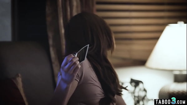 Family argument for stepdad ends in teens Vanna_Bardot trimmed pussy