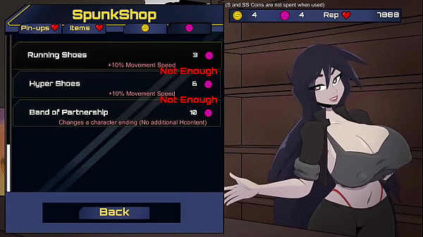 Fucking a catgirl then a busty shopkeeper spunkstock