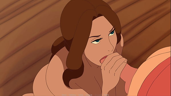 Busty brunette sucks her first big dick 