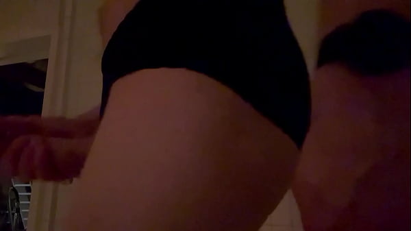 Removing the panties after a long day