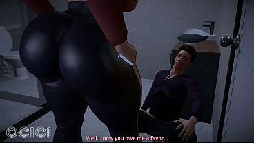 Big-assed Milf Rides Her Niece's Boyfriend's Huge Cock - 3d Hentai - Ocici thumbnail