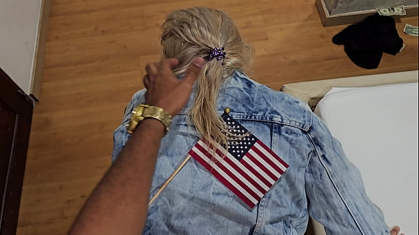 BREAKING MY BLONDE S ASS DOGGYSTYLE WITH MY THICK BLACK COCK