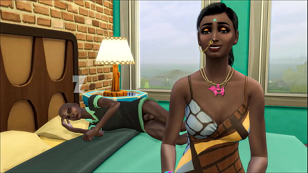 Indian step motherfound her sick_stepson_naked inbed after masturbating_and decided to suck his_dick to_make himhappy