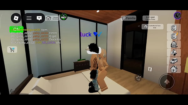 Brookhaven com uma mulher que conheci hoje 