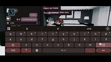 Cogiendo en el congo de Roblox 