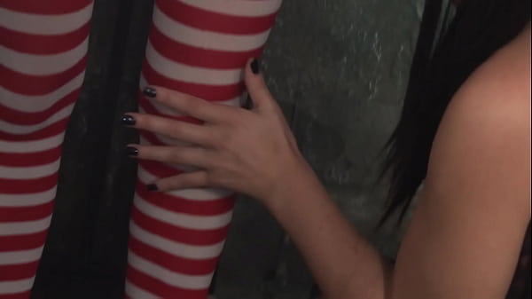 Lesbian Strippers In Fishnets Eat Out Each Other's Shaved Pussies thumbnail