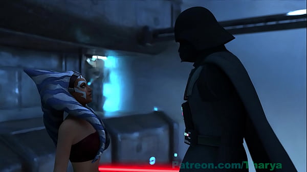 Ahsoka tano and darth vader 