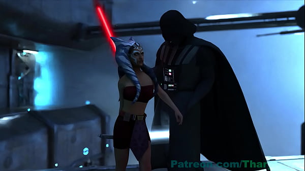 Ahsoka tano and darth vader 