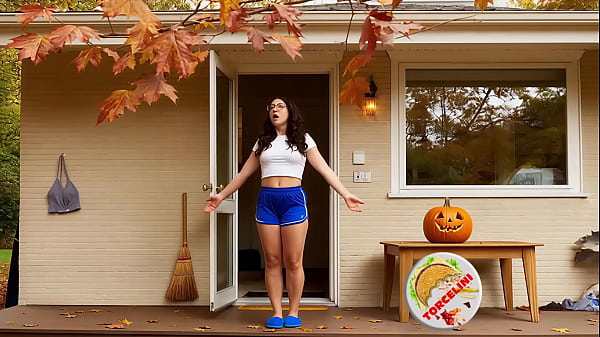 Torcelini halloween lesson witch teacher broomstick ride sfw 