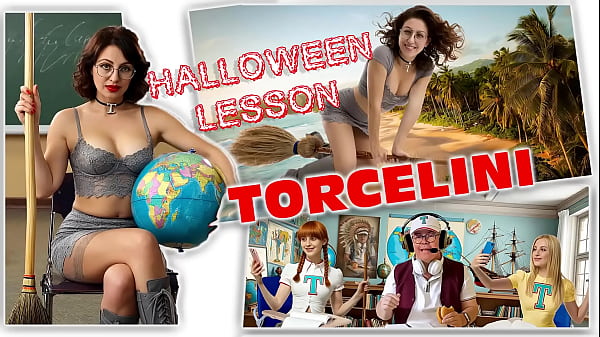 TORCELINI HALLOWEEN LESSON Witch teacher Broomstick Ride SFW