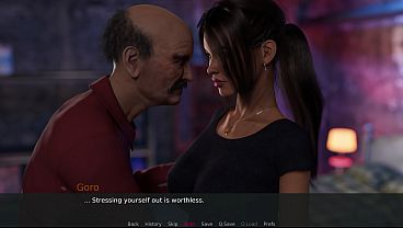 Being a Wife 36 Shopping with Her Husband, Filthy Wife Christine Plays Dirty Games with the Old Helper Part 1