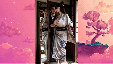 Horny japanese princess ai generated