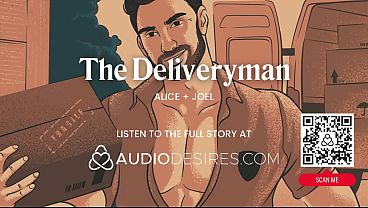 Cute Deliveryman Fucks You During A Work From Home Day - Cunnilingus & Fingering &ndash; Porn Erotic Story For Women thumbnail